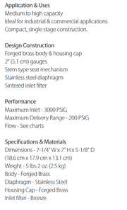 AM 450 High Pressure Regulator