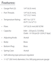 General Purpose Regulator Assembly