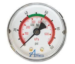 Gauge - 0-100 PSI