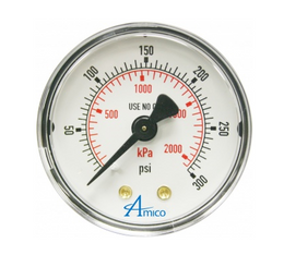 Gauge - 0-300 PSI